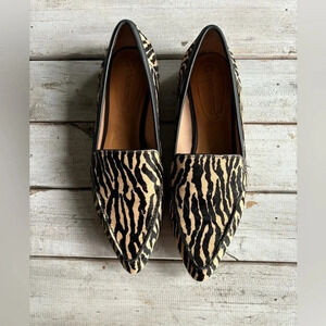 Corso Como, Jatiba, loafer, flat, cow hair, point toe, 7.5